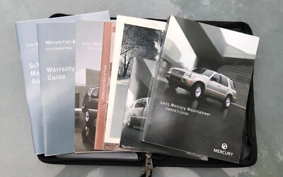 Mercury Mountaineer 2005 conjunto manual del propietario con estuche OEM Foto 1 de 4