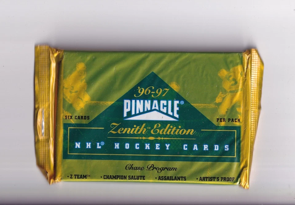 Zenith Pinnacle 1996-97 Hockey Hobby Pack