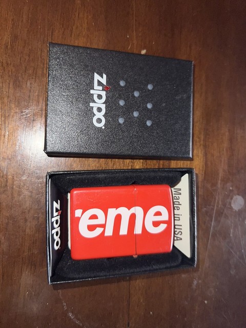 Supreme X Louis Vuitton Zippo Lighter