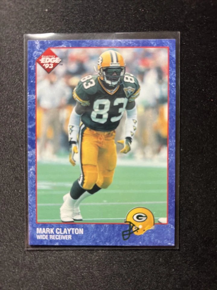 1993 Collector's Edge Football Card #265 Mark Clayton - Image 1 of 3