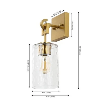 Safavieh TYROSA 6.25" WALL SCONCE, Reduced Price 2172753044 SCN4113A-SET2 - Image 1 of 4