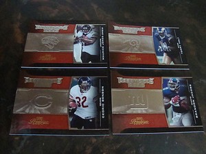 2008 Playoff Prestige Football---Prestigious Pros---Red---Lot Of 4---See List