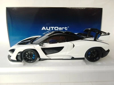 Autoart Mclaren Senna vision pure / white 2018 1/18 76075 - Immagine 1 di 3