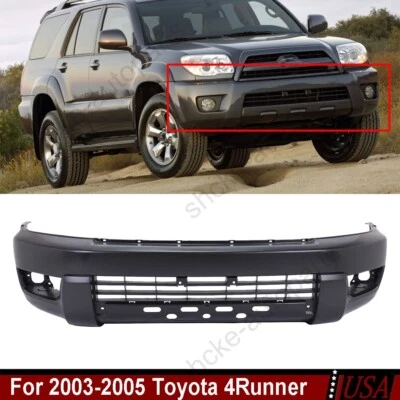 Front Bumper Cover For 2003 2004 2005 Toyota 4Runner Limited/SR5/Sport Models - Image 1 of 4