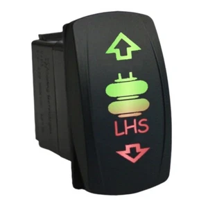 LHS 6C75GR2 Rocker Switch 12V Laser on-off-on LED green red waterproof marine - Imagen 1 de 1