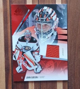 John Gibson 2023-24 SP Game Used Hockey Jerseys #53 Anaheim Ducks - Picture 1 of 2