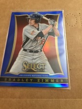 2013 Panini Select USA Bradley Zimmer BLUE PRIZM PREVIEW SP #24! #'d 130/199(Q1)