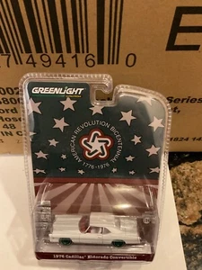 Cadillac Eldorado 1976 Bicentenario Greenlight Aniversario Green Machine Chase - Imagen 1 de 1