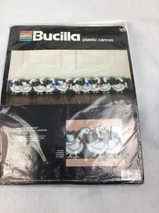 Bucilla plastic Canvas Gaggle Of Geese Draftstop/ Wall Hanging Sz 5X34 5998 - Picture 1 of 6