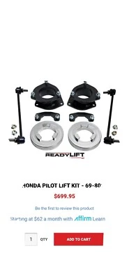 Readylift Lift Kit- 69-8010 2003-2008 For Honda Pilot - Image 1 of 2