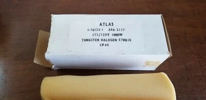 ATLAS Halogen Lamp CP40 1000W Bulb Lamp G22 115 120V Tungsten - Picture 1 of 3