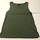 J. Jill Tank Top Womens Olive Green Sleeveless Shirt  Petite Small