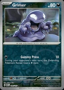 Pokemon Grimer 088/165 Holograma Inverso Escarlata y Violeta 151 Casi Nuevo - Imagen 1 de 1
