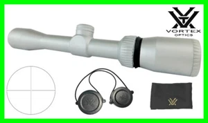 Vortex Crossfire II SATIN SILVER Cerakote 2-7x32 V-Plex Reticle Rifle Scope - Picture 1 of 3
