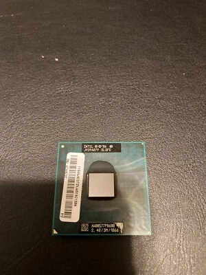 CPU Processore Intel Core Duo 2 P8600 2.40/3M/1066 SLGFD - mobile dual - Immagine 1 di 2