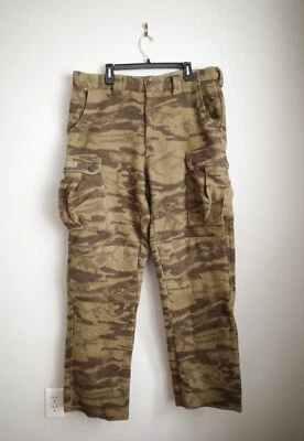 Pantalones cargo vintage Columbia GALLATIN lana gruesa caza camuflaje 38x27 talla XL USADOS EN EXCELENTE ESTADO Foto 1 de 4