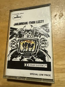 JAILBREAK - THIN LIZZY Cassette Tape 1976 - Boys are Back in Town  - Picture 1 of 5