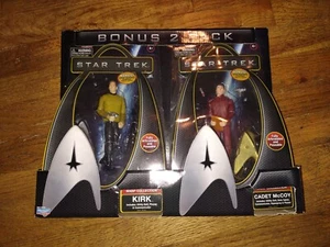 Star Trek Bonus 2 Pack Kirk and Cadet McCoy Brand NEW - Picture 1 of 2