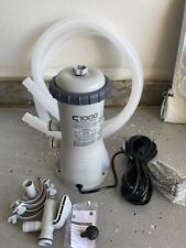 New listing
		Intex Crystal Clear Above Ground Pool Cartridge Filter Pump C1000 1000 Gph