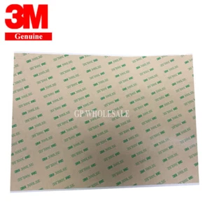 3 Sheets Clear Super Sticky Double Sided Adhesive 3M 300LSE 9495LE 210mm*290mm - Picture 1 of 2