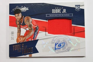 2015-16 Panini Absolute Tools Of The Trade Kelly Oubre Jr. Rookie RED Patch Auto - Picture 1 of 4