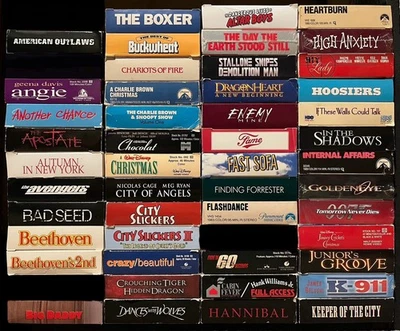 11/22 - $5 FLAT Shipping - Huge VHS Lot - ACTION + Christmas + YOU PICK + CHOOSE - Image 1 of 4