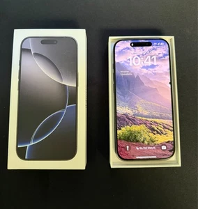 Apple iPhone 16 Pro - 256 GB - Black Titanium (Verizon) - Photo 1 sur 3