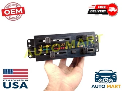 Isuzu NPR AC/aquecedor painel controlador climático painel CA interruptor unidade fabricante de equipamento original JDM usado - Imagem 1 de 4