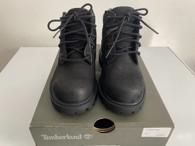 Toddler Timberland Premium 6 in Waterproof Boot; Black Nubuck (sz 8c) - Image 1 of 4
