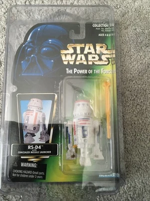 Figura Kenner Star Wars Poder de la Fuerza R5-D4 Sin usar, en caja sellada Foto 1 de 4