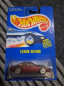Hot Wheels 1991 Lexus SC400 Blue Card #264 - Bild 1 von 3
