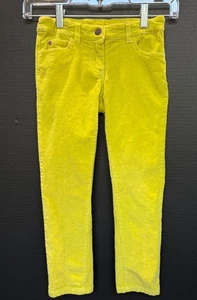 Mini Boden Girls Mustard Yellow Corduroy Pants with Adjustable Waist Size 6Y - Picture 1 of 18