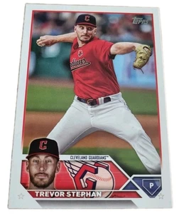 2023 Topps #US272 Trevor Stephan Cleveland Guardians Indians Baseball Card (A8 - Picture 1 of 2