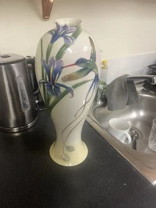 Franz Porcelain Vase Lily of the Valley Floral Graff - Picture 1 of 4