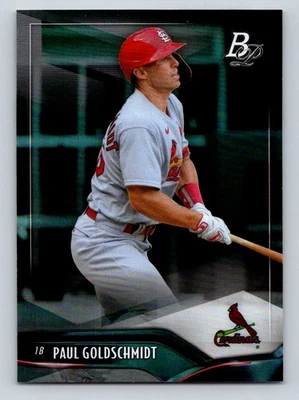 2021 Bowman Platinum #38 Paul Goldschmidt St. Louis Cardinals - Image 1 of 2