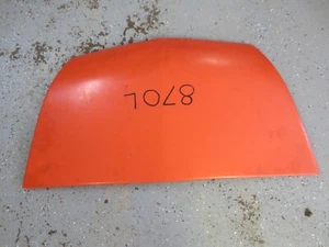 2004 Kubota RTV 900 Diesel UTV Used OEM Front Orange Plastic Hood Nose Bonnet  - Picture 1 of 5