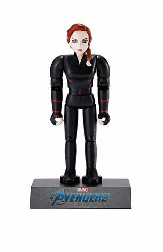 Bandai Chogokin Heroes Marvel Avengers Black Widow Diecasting Mini Figure 100mm