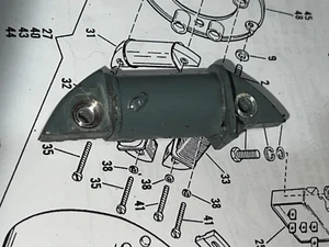 HARLEY AERMACCHI AMF NOS 31605-74P CONDENSER CHARGING COIL 74-78 SX SS 175 250 - Foto 1 di 2