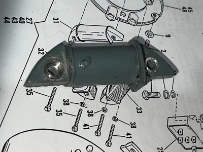 BOBINA DE CARGA CONDENSADOR HARLEY AERMACCHI AMF NOS 31605-74P 74-78 SX SS 175 250 Foto 1 de 2