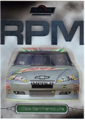 Dale Earnhardt Jr. 2012 Press Pass Redline RPM #RPM2 Car SP Short Print Card - Image 1 of 2