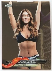 ARIANNY CELESTE 2018 Topps Chrome UFC #65 MMA Octagon Girl * FREE SHIPPING * - Picture 1 of 2