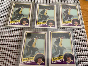 1984 O-PEE-CHEE Bernie Nicholls #88 Hockey Card LOTTO DI CINQUE CARTE - Foto 1 di 1