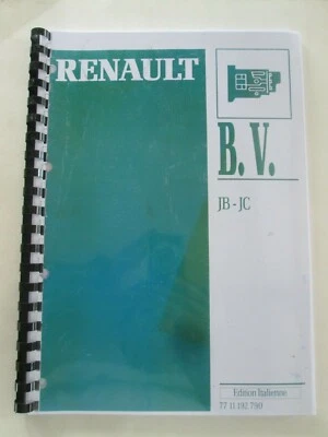 Renault 5 R5 ALPINE GT GTE CLIO Williams CLIO 1.8  MANUALE RIPARAZIONE CAMBIO - Immagine 1 di 4