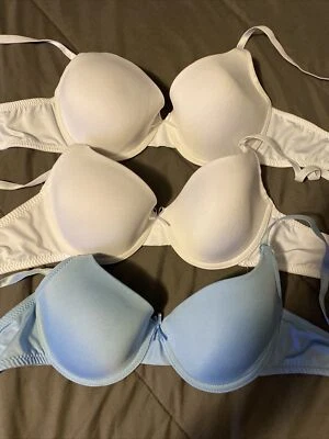 Sujetador para mujer marca 3 Sears Kmart 34B,36B Demi Cup Foto 1 de 4