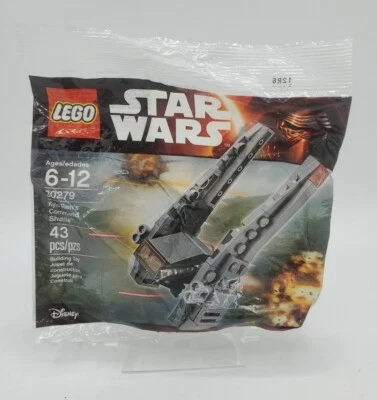 LEGO  STAR WARS 30279 KYLO REN'S COMMAND SHUTTLE POLYBAG set 43pcs seald new - Image 1 of 3
