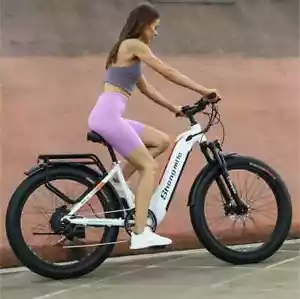 Shengmilo MX06 Fat Bike 26 Zoll E Bike Mountainbike 17.5AH Elektrofahrrad 1000W - Bild 1 von 23