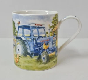 The Leonardo Collection Blue Ford 4000 Tractor Mug Lesser & Pavey Pre-Owned - Picture 1 of 9