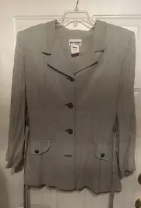 Perceptions by Irene B 2 piece pant suit size 16 - Picture 1 of 8