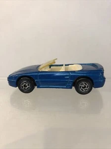 1994 Matchbox Blue Mitsubishi 3000 GT Spyder Convertible 1:60 Die Cast Thailand - Picture 1 of 8