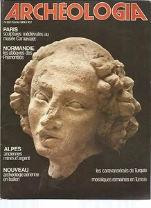 ARCHEOLOGIA N°139 NORMANNISCHE ABTEIEN / KARAWANSEREIEN SELDSCHUKIDEN / LUFTBILD - Bild 1 von 2